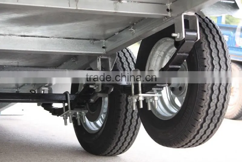 Hot selling weled tandem cage trailer 10x6/12x6