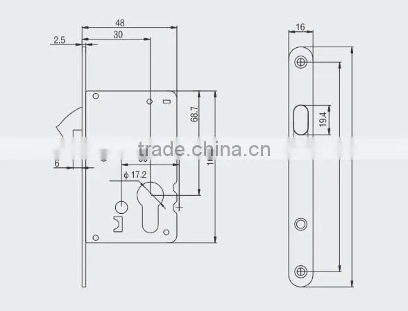 lock body
