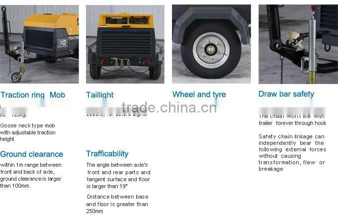 Air cooling compressor 405cfm