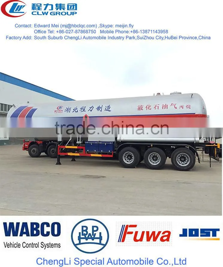 lpg trailer manufacturer hubei