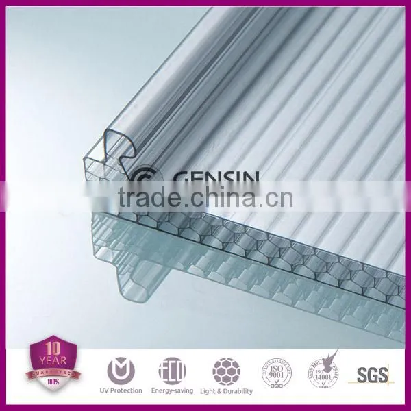 polycarbonate U-glazing system