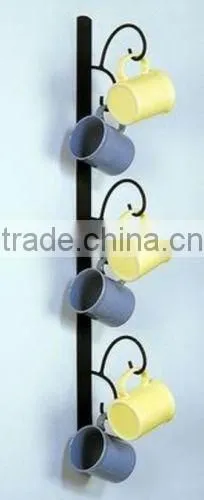 Metal wire coffee mug holder