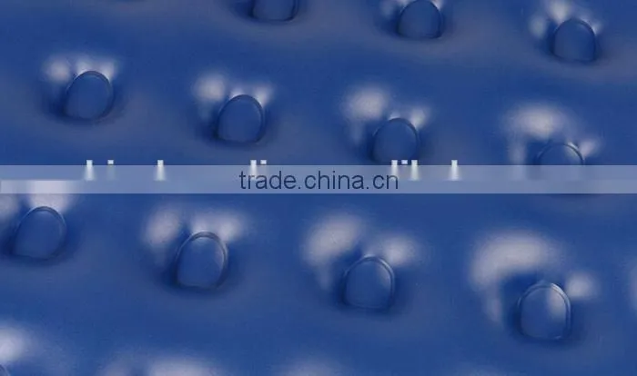 inflatable flocked pvc air mattress bed MAT00010
