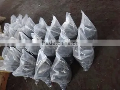 High polished black pebble stone wholesale