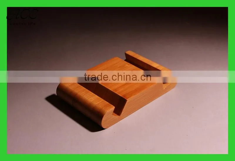 High quality exquisite bamboo phone stand