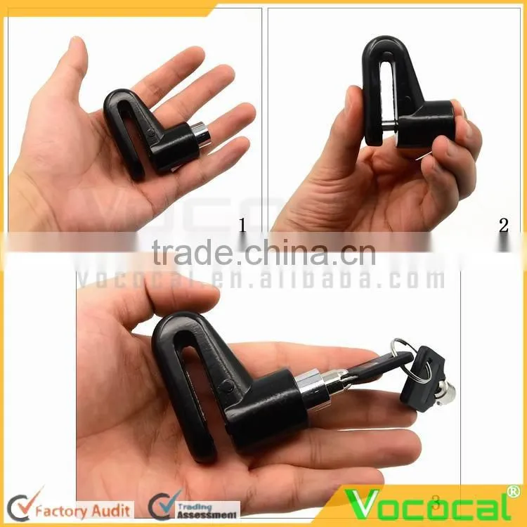 Scooter Bike Bicycle Motorcycle Safety Anti-theft Disk Brake Rotor Lock