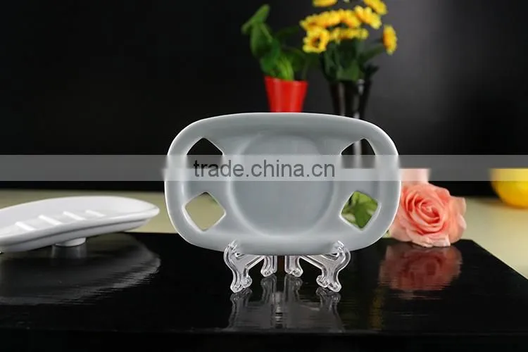 2017 trending products fashion bath accessories ceramic soap dish