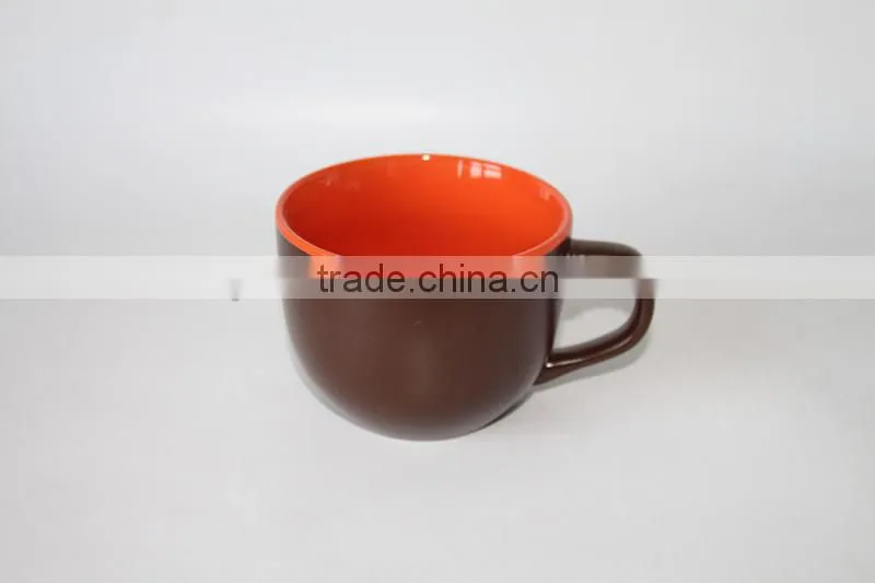 red coffee mug