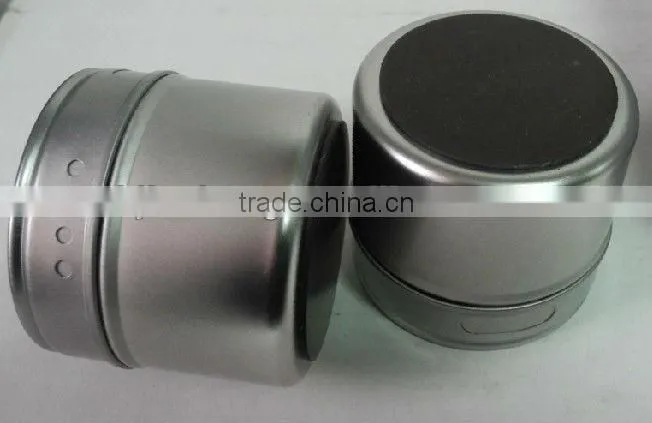 wholsesale cheap high quality metal magnetic tin jar tin pot