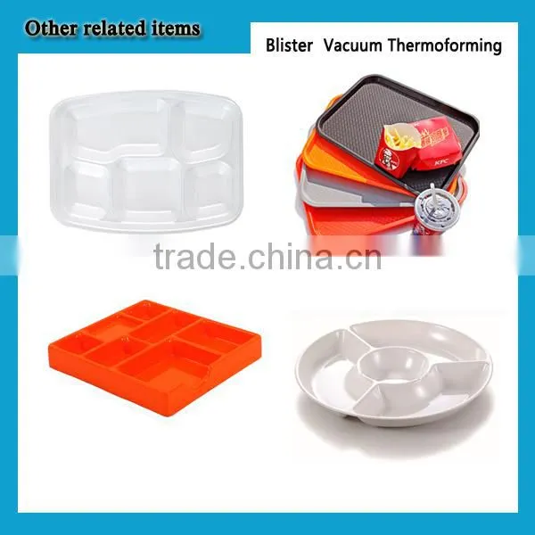 Swellder Hot Sale Disposable Plastic Food Tray for Restaurant