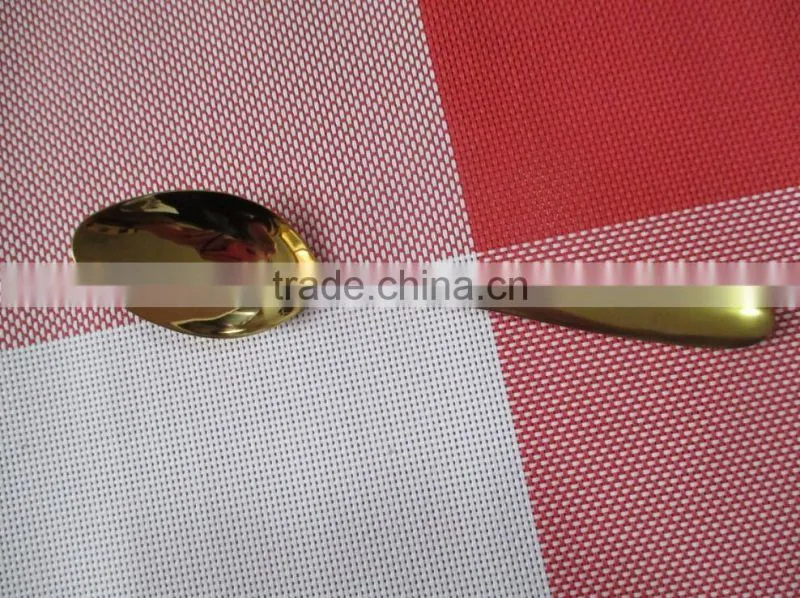 Stainless Steel Golden tea spoon small spoon