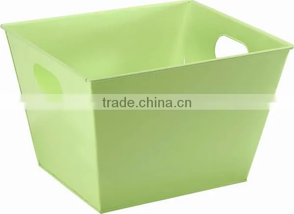 Metal storage box metal laundry and housekeepers storage box
