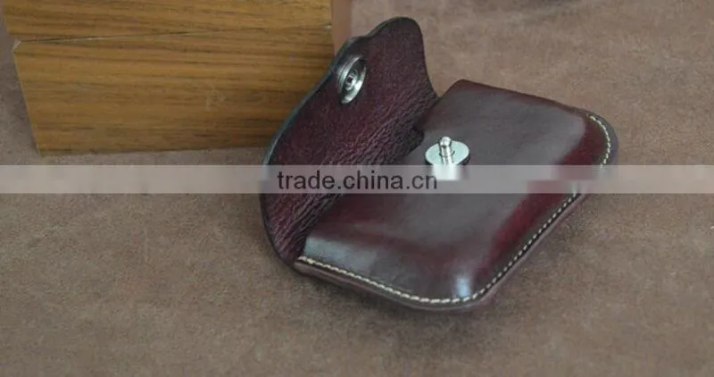 High Quality rfid genuine leather money clip Wallets ,leather card holder.