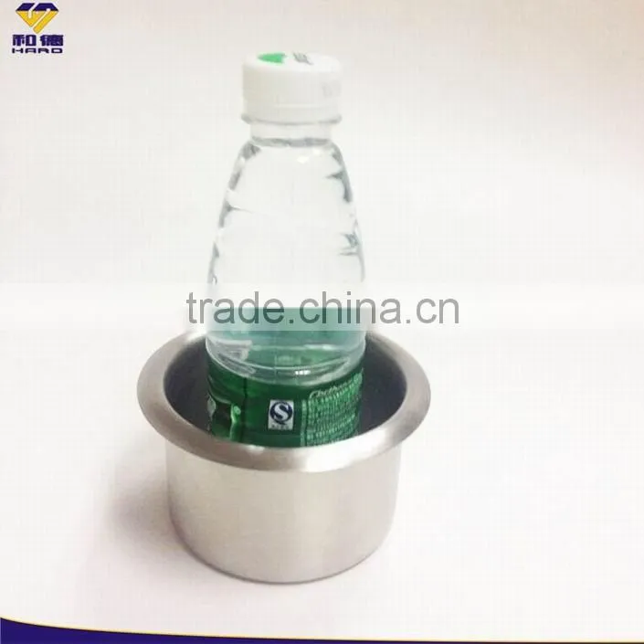 Single Stainless Steel Drop-In Cup Holder, Small Cup Holder