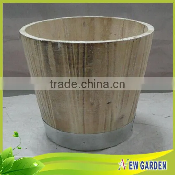 Different Shape Handicraft Wooden Large Decorative Floor Vases