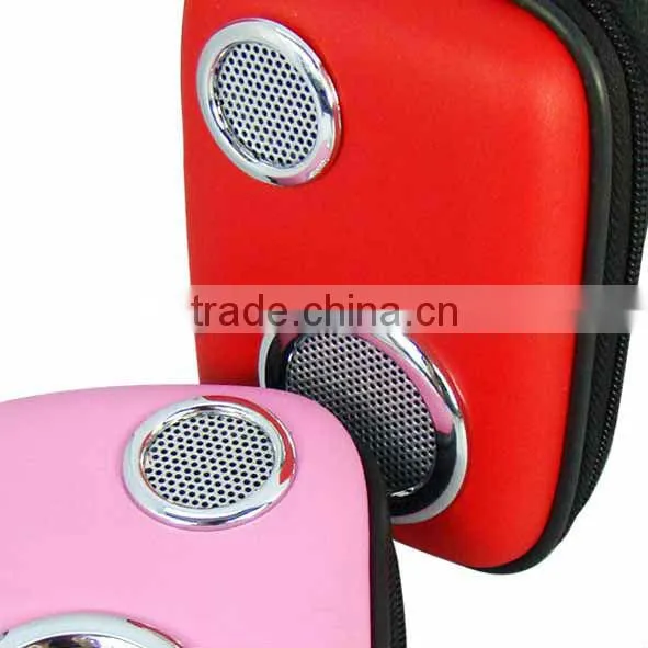 Outdoor bicycle MP3/phone portable music speaker bag