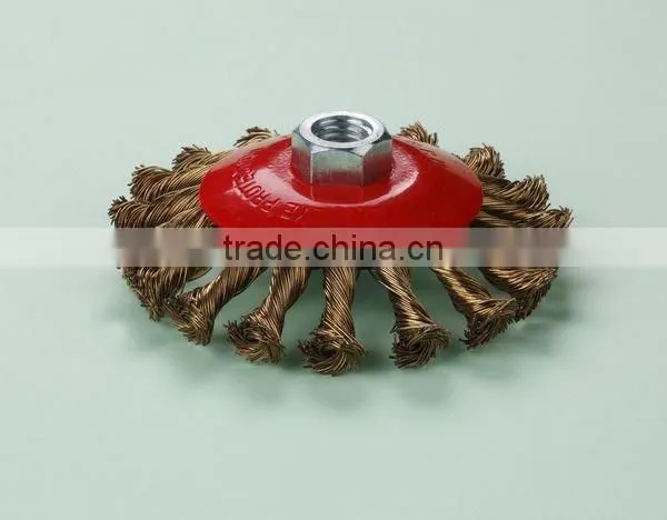 wire bevel brush