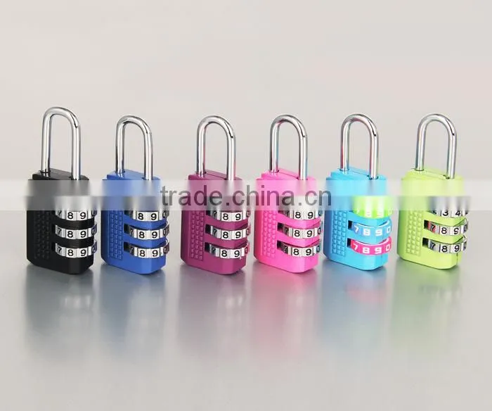 High quality nice color 4 digit combination decorative padlock