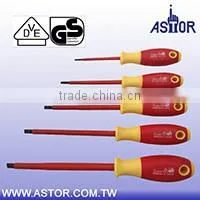 10 pcs VDE Professional Interchangable Screwdriver Tool Set