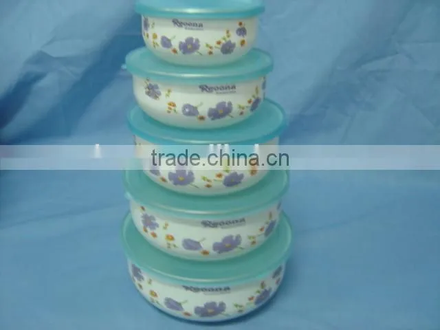 14-18CM enamel storage bowl mixing bowl salad bowl food container