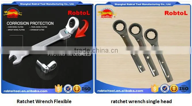 5 in 1 set kit ratchet wrench Flexible head Gear Spanner Combination Torque Chrome Vanadium Auto Repair Two Way
