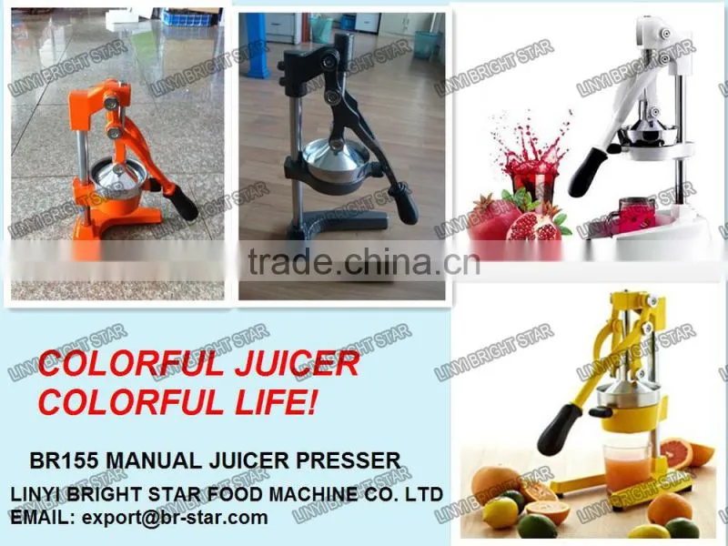 manual cast iron juice extractor / juicer presser /BR155 color juicer