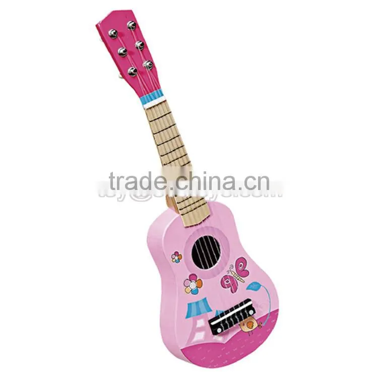 Wholesale cheap classical wooden kids acoustic guitar W07H014-S