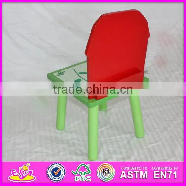 Lovely wooden table and chair toy for kids,wooden toy table and chair set for children,cute wooden table and chair W08G129