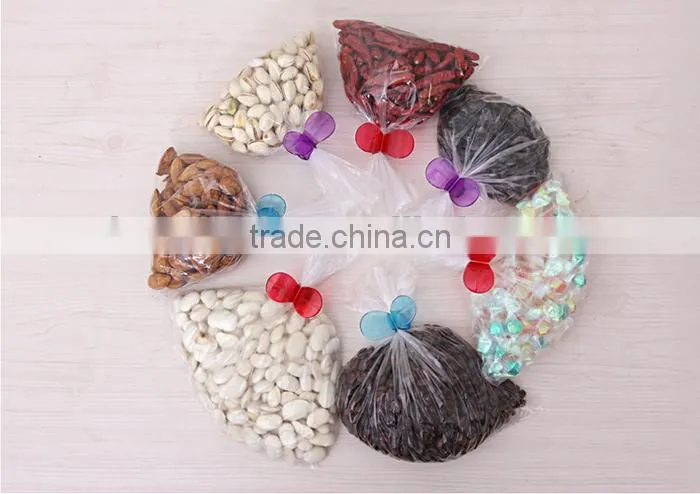 Cheap PP Food bag seal clips plastic bag seal clips