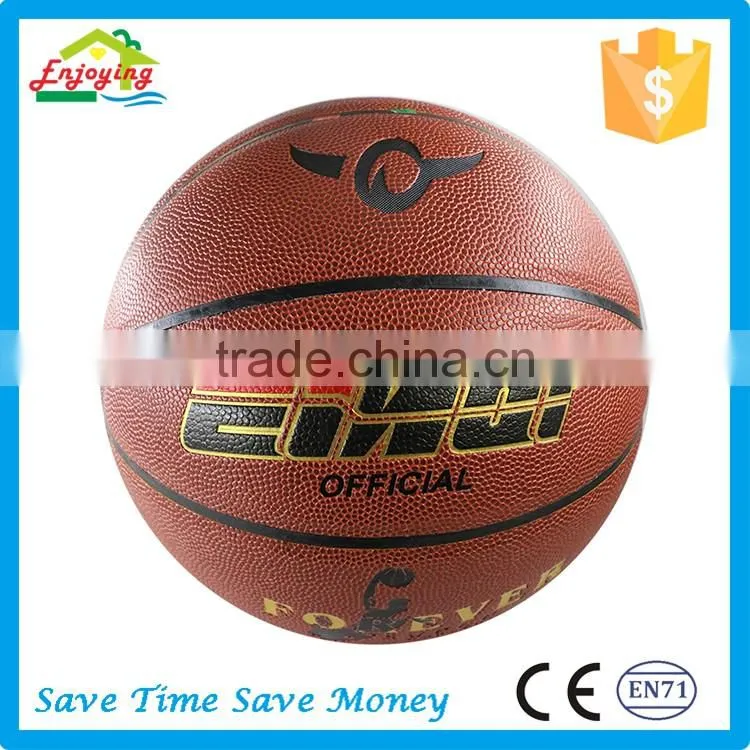 Official size 7 colourful pu basketball,men and women bsketball,training basketball
