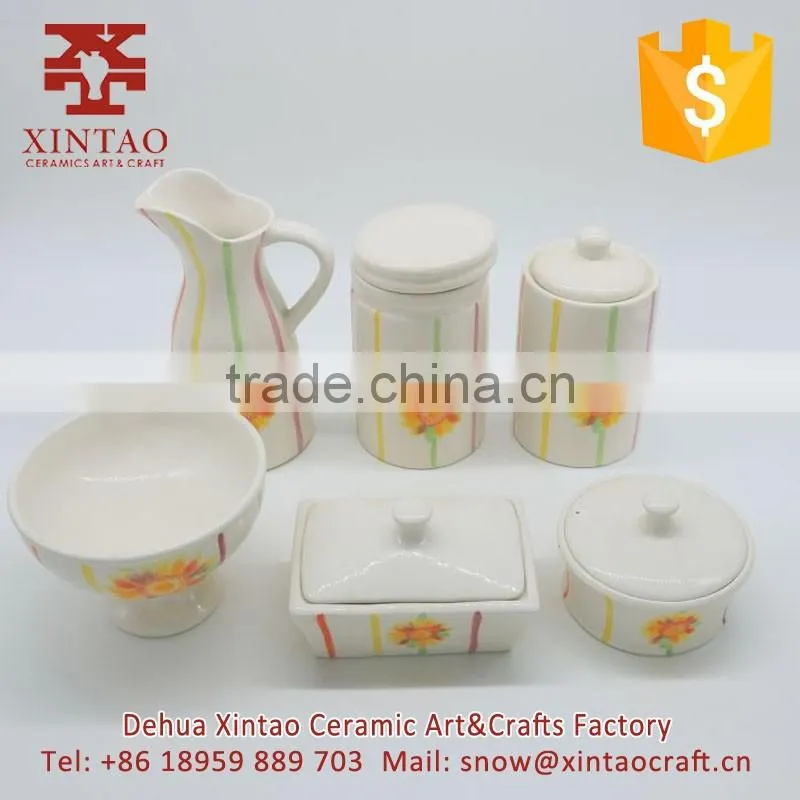 DEHUA Glazed Chinese Style Hand-painted Ceramic Jewelry Boxes