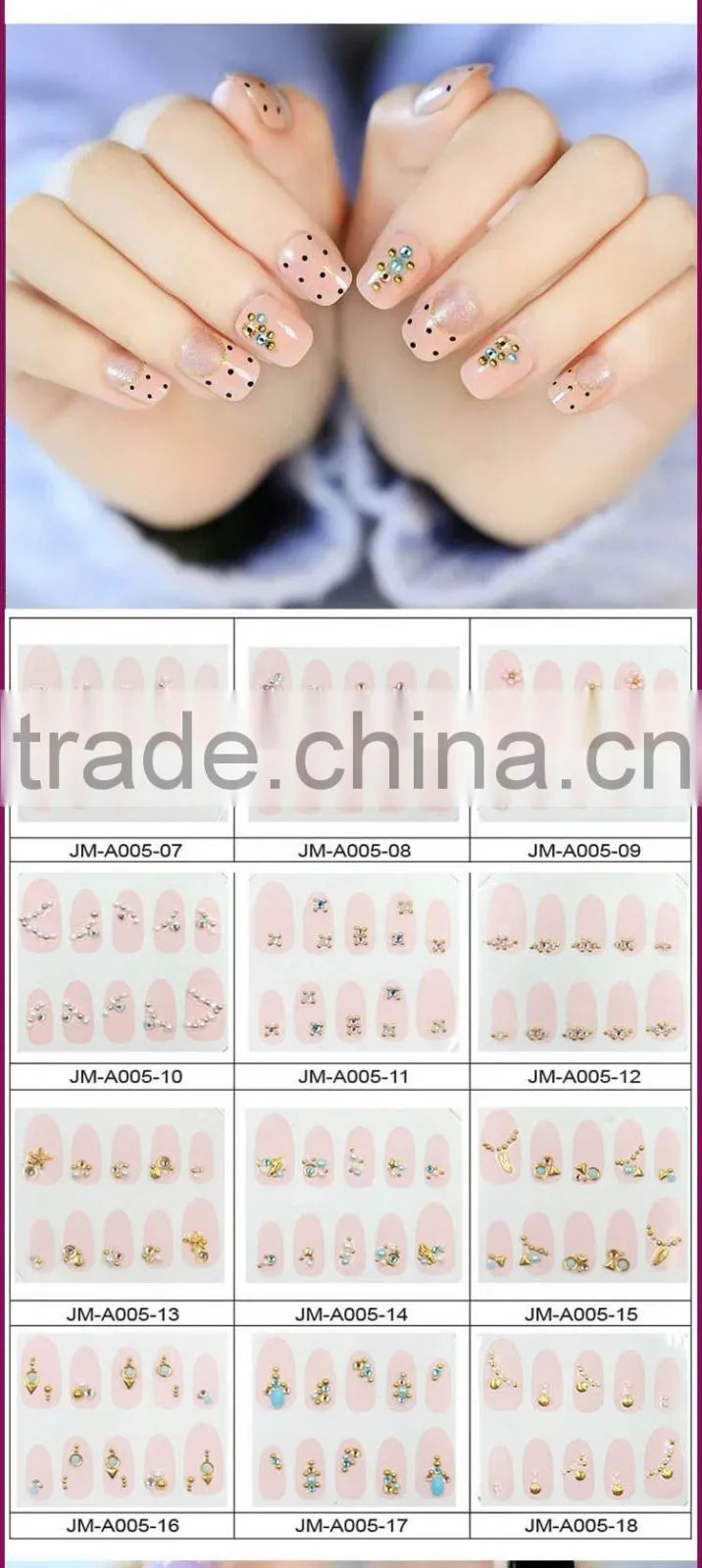 New Air 3D Fashional Rhinestones Nail Art Decoration