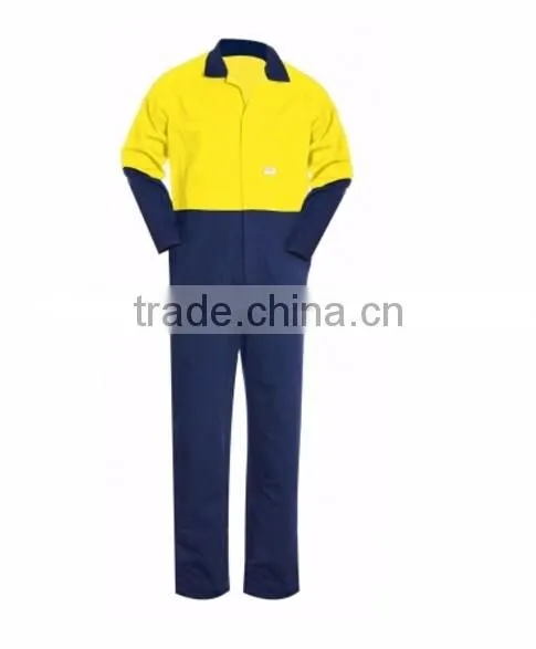Customized Fire Retardant Industrial Ultrasoft uniform Reflective Tape overalls