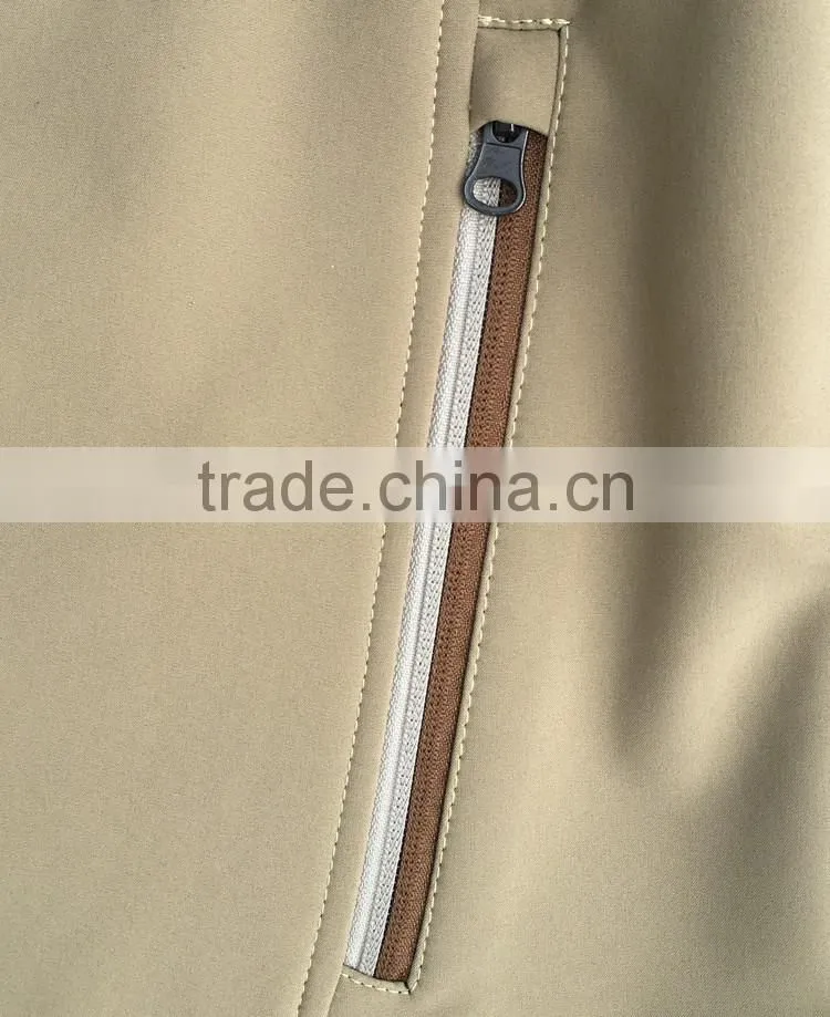 Outdoor softshell clothing wear jacket mens sportswear