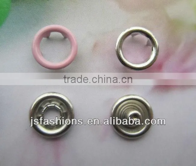 high quality PaPa baby clothing brass 4 part ring prong snap fastener