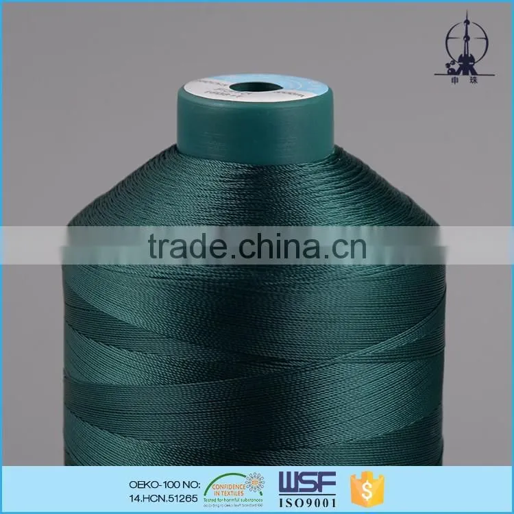 150D/3 45tex 60tickets high tenacity nylon 66 filament sewing thread for leather bag