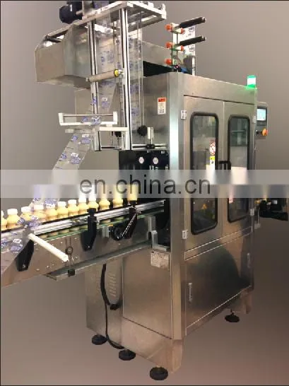new hot sale automatic powder packing sticker labeling plastic bottle shrink packing machine HTB - 150
