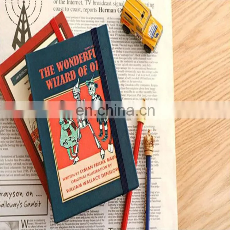 China manufacture book supplier hardcover notebooks/agenda with daily plan and ribbon