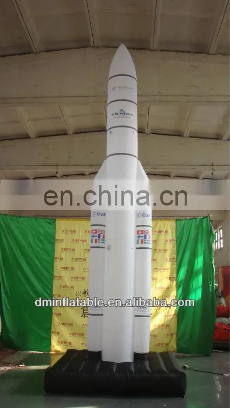 Factory pvc inflatable rockets YP-17