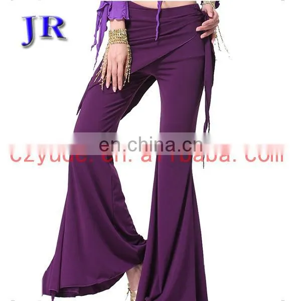 Cheap long women belly dance wear pants K-4008#