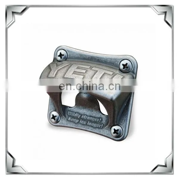 custom metal wall mount bottle opener