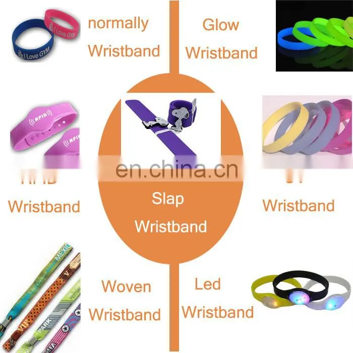 Wholesale printed Country Flag Silicone Wristband