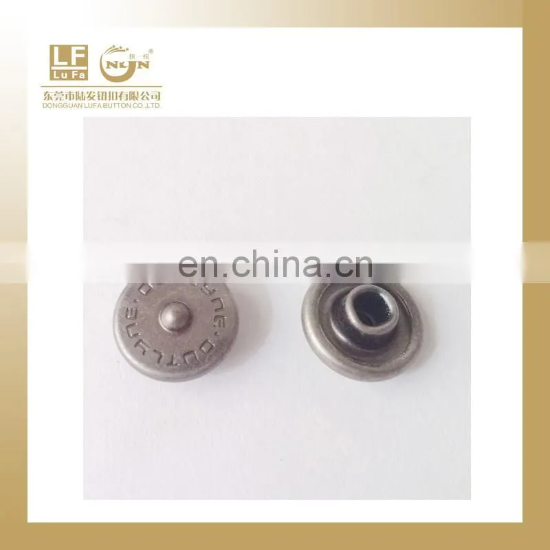 customized zinc alloy jean riveters