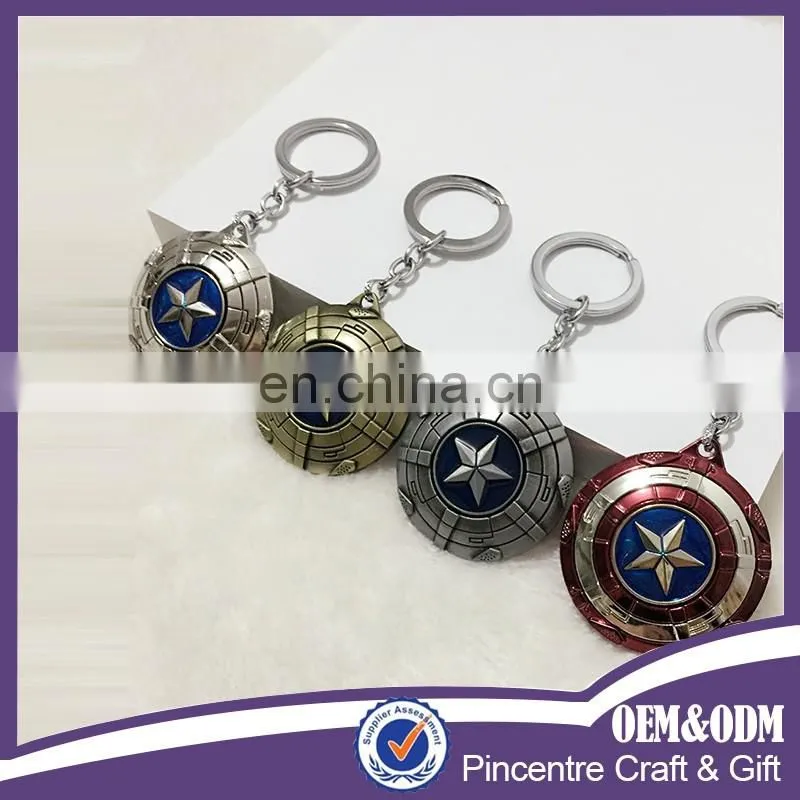 wholesale Superhero Marvel Batman Bat Metal Keychain with Key Ring in store