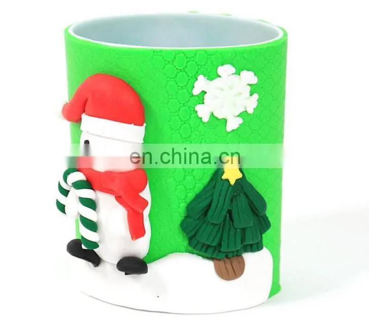 Cute Hand Made Polymer Clay Character Pen Organizer/Holder - Great for Christmas Stock Gift