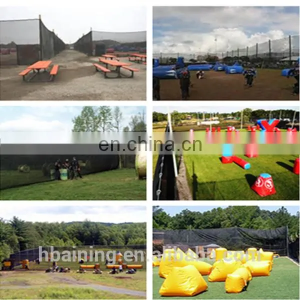 Export to Russia Paint Ball Field netting