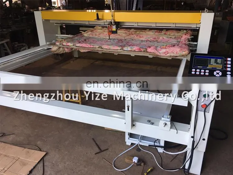 Cheap price computer controlled single head quilting machine for sale