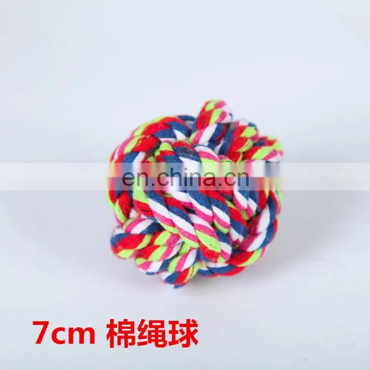 Amazon hot selling 4 pack rope pet dog toys set for puppy