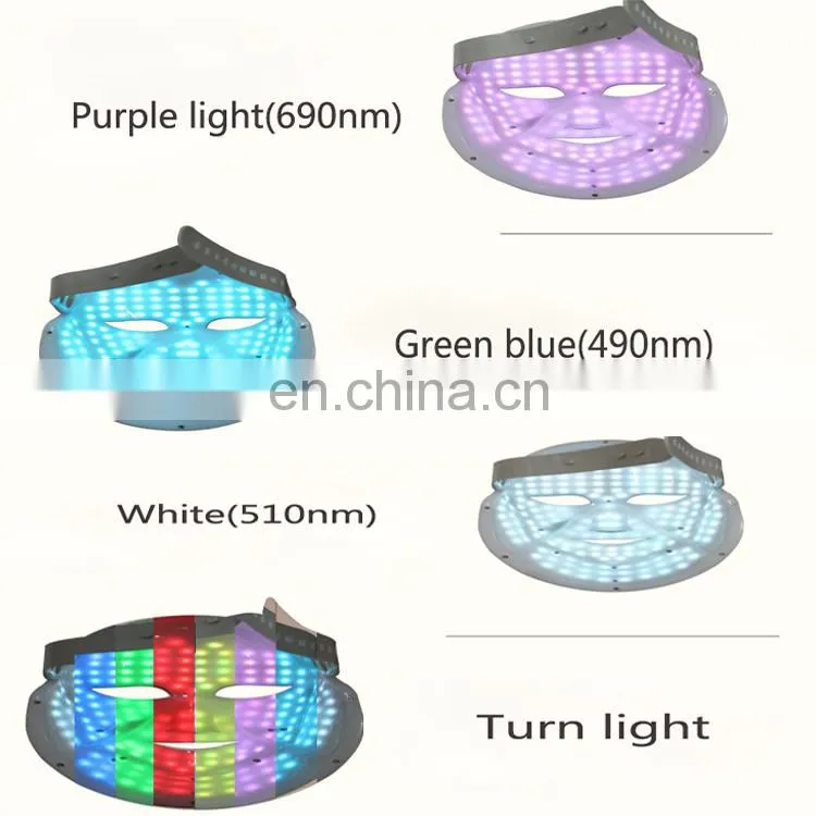 Skin Rejuvenation PDT Face Beauty Machine Led Mask Light Therapy