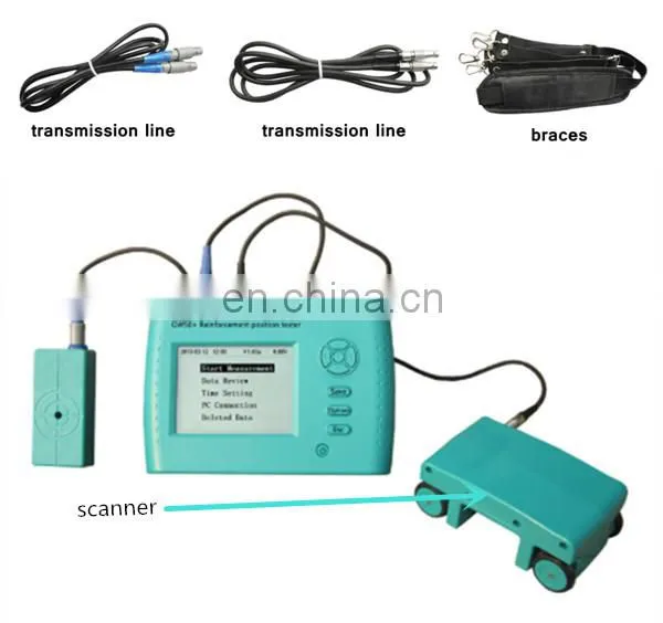 Rebar Locator Scanner Covermeter Concrete Rebar Scanner Detector